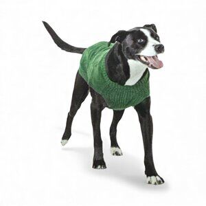 WONDERSHOP Small Green Knit Dog Sweater With Speckled Details  Fits Cats & Dogs